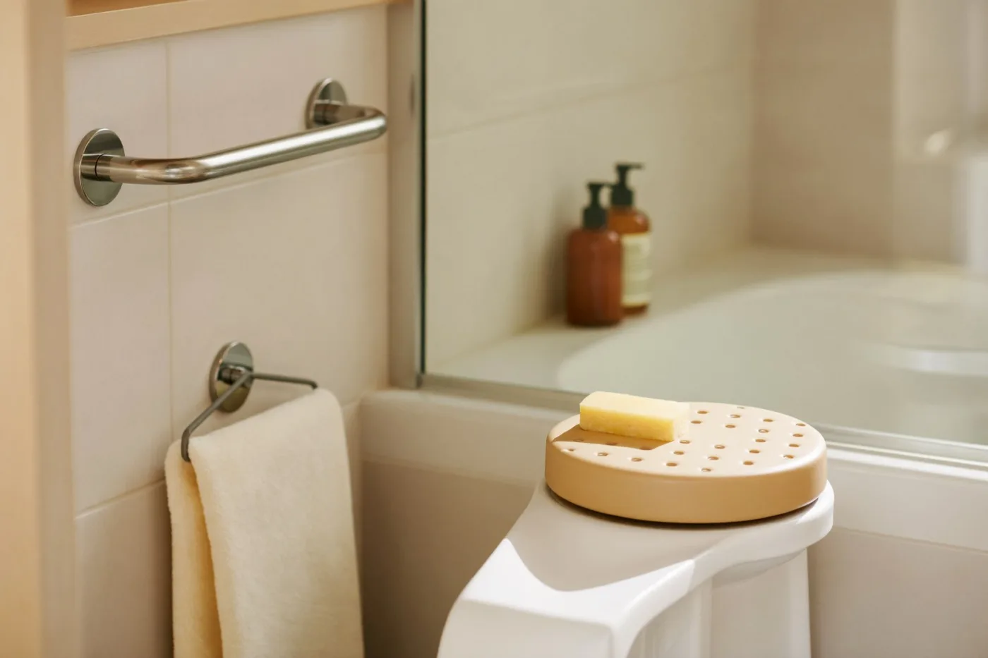 Bad- und WC-Hilfen: Beispiel aus dem Alltag