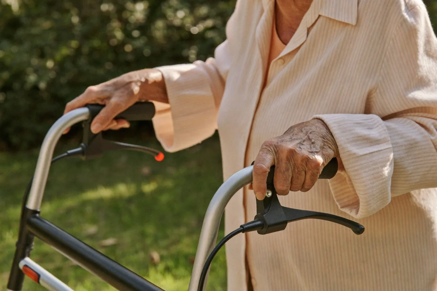 Rollator: Beispiel aus dem Alltag